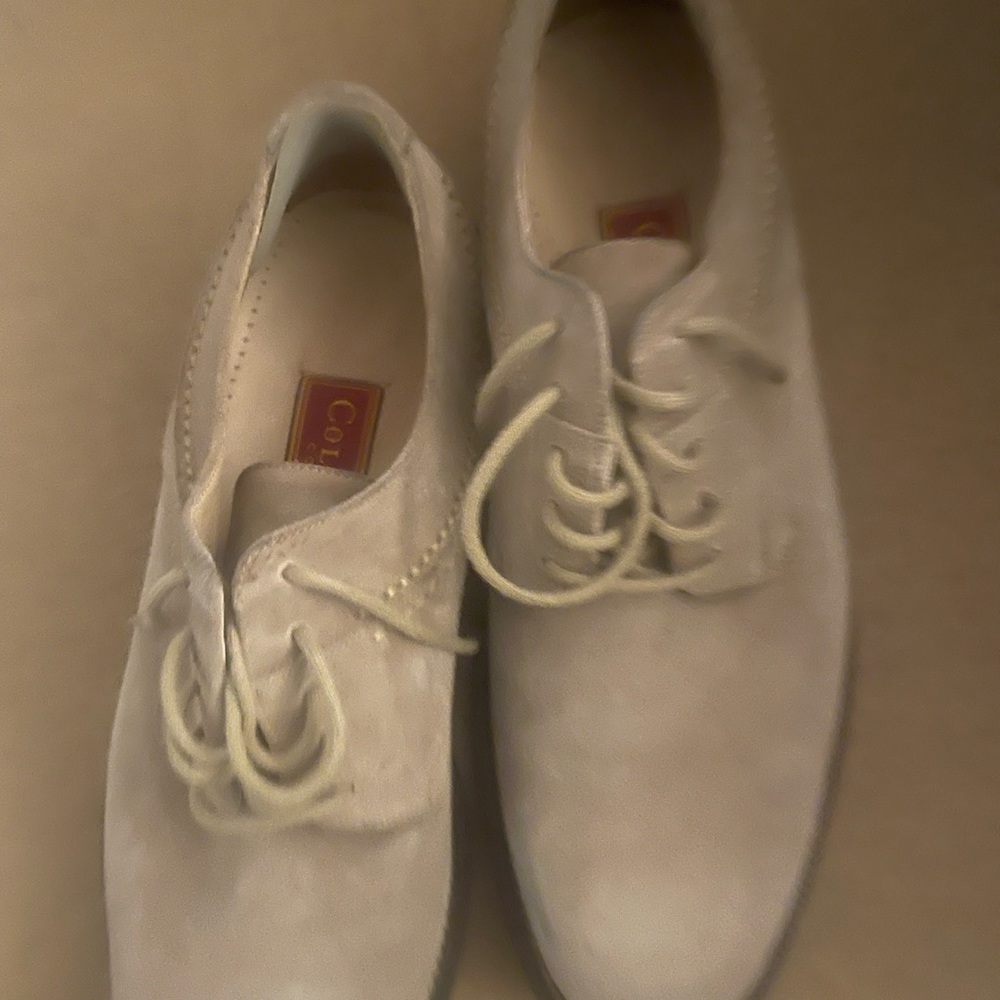 Tan suede Cole Haans size 11